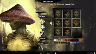 Guild Wars 2 - Character Creator Sylvari Male
