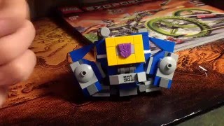 Lego Transformers - Custom Updated G1 Soundwave Review (обзор на русском)