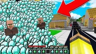 ELMAS TSUNAMİ TÜM ŞEHRİ YUTTU! ? - Minecraft