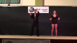 Ricardo Abelhas e Sandra no Baila Conmigo - Celanova 2013