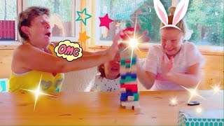 Играем в Дженгу Настольная игра