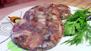 ШИКАРНАЯ ЗАКУСКА ? Зельц из свиной головы ? ВМЕСТО КОЛБАСЫ!