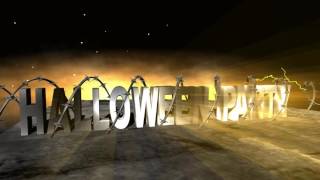 Halloween Party Background Intro / Футаж Хелуин Вечеринка Начало фильма