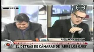"Haya de la Torre... Ese cojudo..." ladrón bipolar García Pérez se expresa sobre el Jefe del APRA