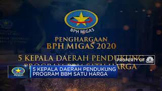 Penghargaan BPH Migas Kategori Kepala Daerah Pendukung Program BBM 1 Harga