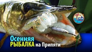 Рыбалка на реке Припять с Юлей Девончик. Осень 2016