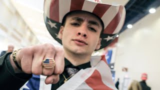 MAGA Man PANICS... Realizes He's Going VIRAL