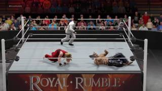 WWE 2K17|Custom Royal Rumble #22|Tekken