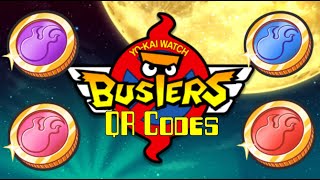 Over 80 Yokai Watch Blasters Great Coin QR Codes