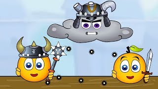 АПЕЛЬСИН РЫЦАРЬ спасает братьев от ЗЛОЙ ТУЧКИ Мультик игра для детей COVER ORANGE