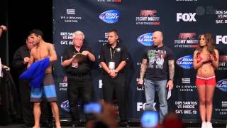 Nate Diaz misses weight badly, antagonizes Rafael Dos Anjos