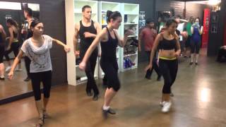 Cha cha footwork shine combination by Sharon Pakir