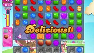 Candy Crush Saga Level 1768 with 8 moves left,  NO BOOSTERS!