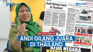 penampilan gemilang Andi Gilang Juara Asia Road Racing Championship (ARRC) 2022 di Thailand