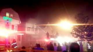 Elizabeth,NJ 5th Alarm House Fire William St 6/14/13 p-1