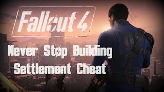 Fallout 4 Exploit: Removing Size Limit When Building!