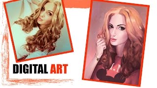 Drawatar.com портрет в стиле Digital Art