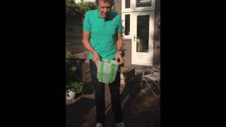 Ruud de Langen en de icebucketchallenge