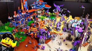 Updated LEGO NEXO Knights year 2 battlefield display!