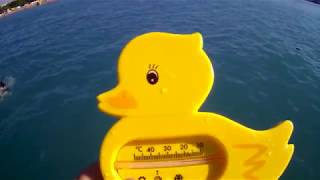 АНАПА июнь 2017 ПОГОДА ТЕМЕРАТУРА воды на ГЛУБИНЕ пирс Центральный пляж