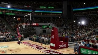 NBA 2K13 - Dunk Contest Feat Lebron James, Russell Westbrook, A.I & Blake Griffin