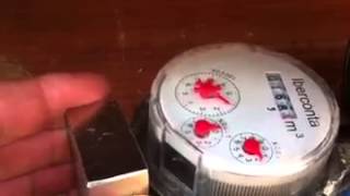 Experimento iman-agua