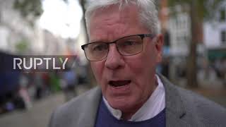 UK: Assange supporters march to Royal Courts of Justice to say no to extradition