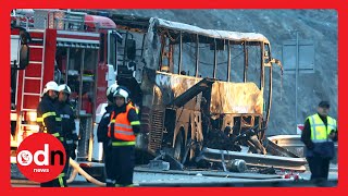 Children Among TRAGIC Bulgarian Bus INFERNO Victims