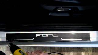 Наклейкина пороги для Ford Focus 2 (Форд Фокус 2)