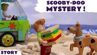 Scooby Doo LEGO Stop Motion Toy Story with Cars and Thomas & Friends |  Lego Mystery Machine