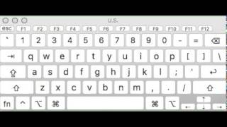 Keyboard viewer