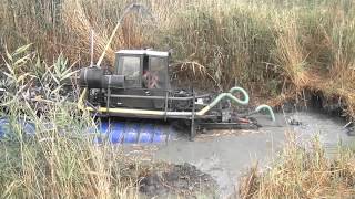 Земснаряд-шнекоход Screw-propelled Dredger
