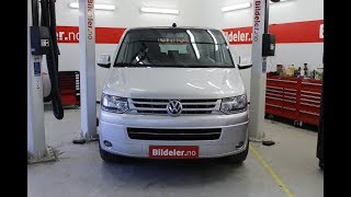 VW Transporter / Caravelle: Hvordan bytte starter 2.5TDI - AXD/BNZ motor (T5)