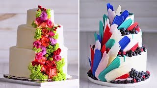 A wedding Cake that's fit for a PRINCESS | Cake Hacks | Homemade Royal Wedding Cake Ideas | So Yummy