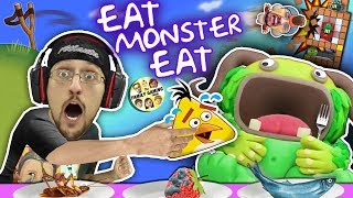 Wrecking Box Forts & FEEDING MY MONSTER ANGRY BIRDS!?! FGTEEV Boyyy!!