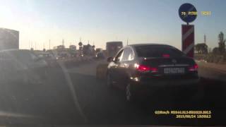 ВЪЕХАЛ НА СКОРОСТИ В ОТБОЙНИК