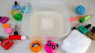 Mixing Random Things into Slime | Relaxing Satisfying Slime Video | Slime Time