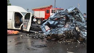 Самые жёсткие и страшные аварии Car Crash