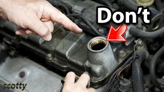 If You Change Your Engine Oil Like This You’re Stupid