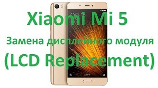 Xiaomi Mi 5 Замена дисплейного модуля (LCD Replacement)