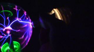 Come accendere una Lampada a Basso consumo con una Sfera a plasma