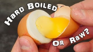 Hard Boiled Or Raw Egg? - How to Tell Life Hack
