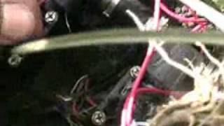 How to manually turn off a sprinkler valve