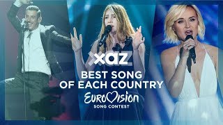 Eurovision: Best song of each country (2000-2017)