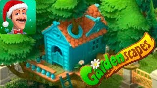 Садовник ОСТИН Gardenscapes #5 (уровни 28-32) Домик на Дереве Игровой Мультик Let's Play
