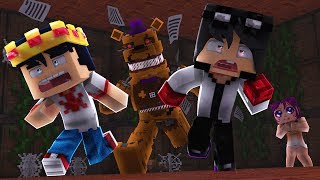 Minecraft World - OS BEBES FORAM A PIZZARIA FIVE NIGHTS AT FREDDY'S