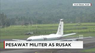 Pesawat Militer AS Mendarat Darurat di Bandara Aceh, Ada Apa?
