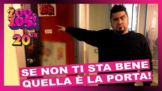 Se non ti sta bene quella è la porta.