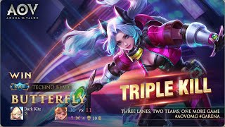 AOV - Arena Of Valor - Butterfly gameplay
