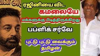 ரஜினியை விட கமலையே மக்களுக்கு பிடிக்கிறது. பப்ளிக் சர்வே | Kamalhassan | Tamil | Daily treat 24×7